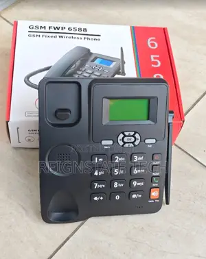 GSM FWP 6588 Fixed Wireless Phone - With Sim Card Slot, Caller Id