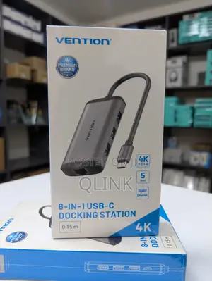 Vention Usb C Multi-Function 6 in 1 Docking Station,Typec to Hdmi/Usb