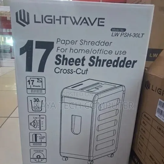 Lightwave Lw PSH-30lt 17 Sheets Shredder