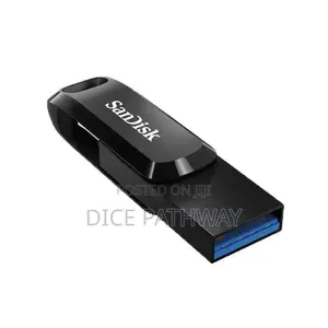 Sandisk Ultra Dual Drive Go Usb Type-C - 256gb (Black)
