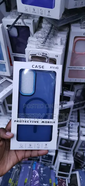 Samsung Galaxy A14 4 Gblue Translucent Matte Protective Phone Case