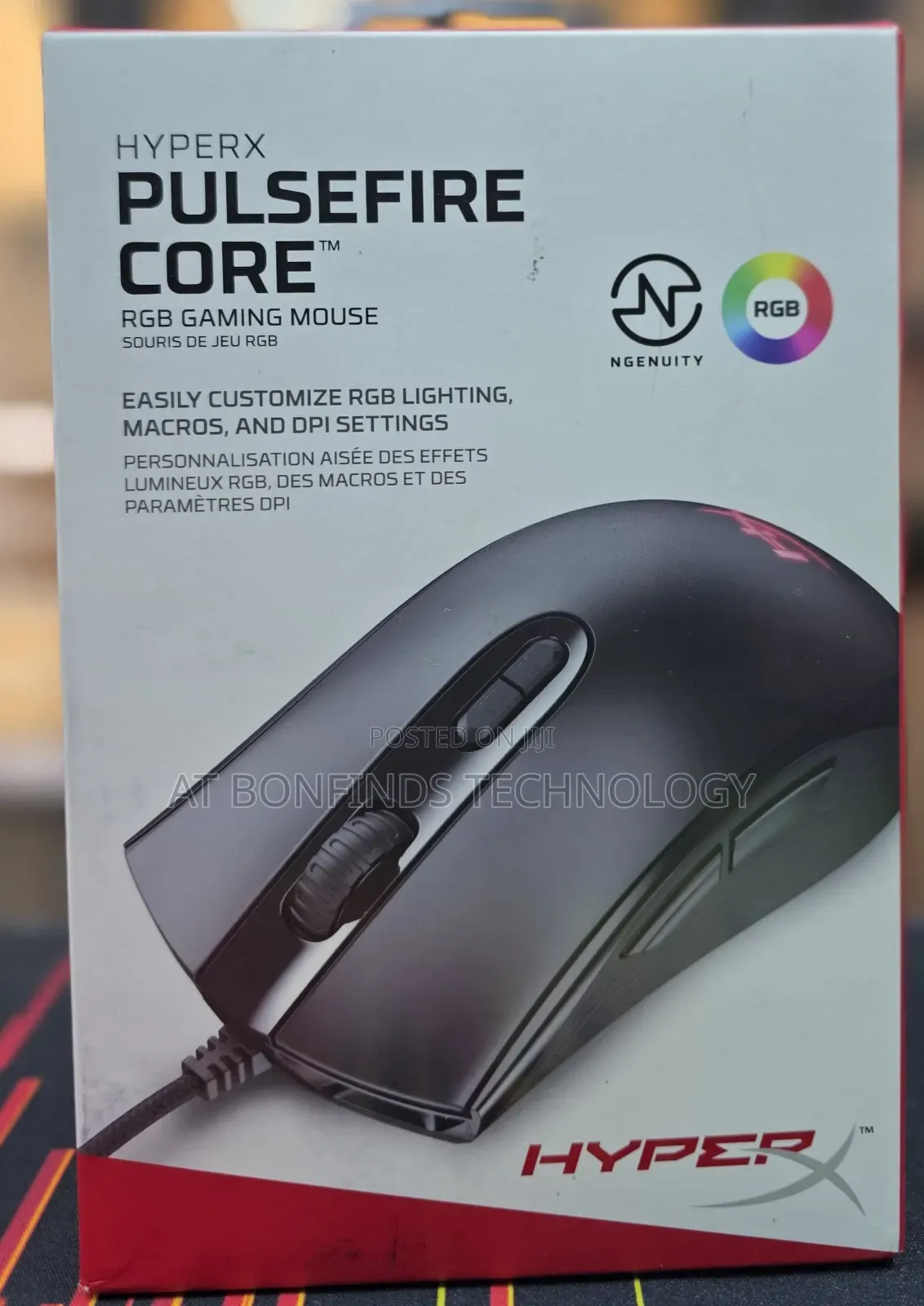 Hyperx Pulsifire 
Wired Gaming Mouse
Rgb
