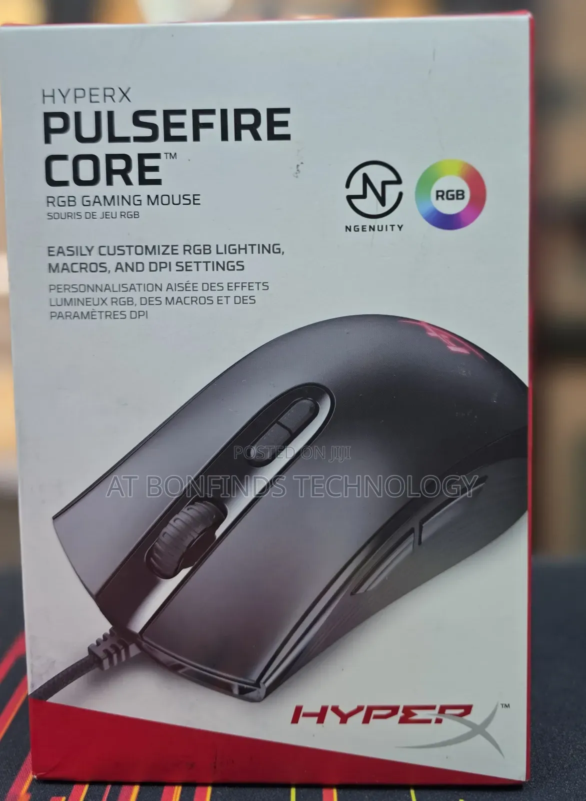 Hyperx Pulsifire 
Wired Gaming Mouse
Rgb