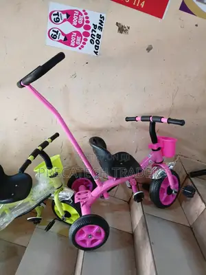 Premium Baby Tricycle – Pink | Strong Durable
