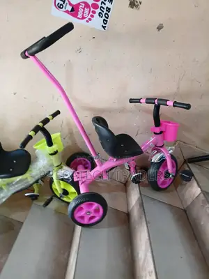 Tricycle With Parent Handle Basket