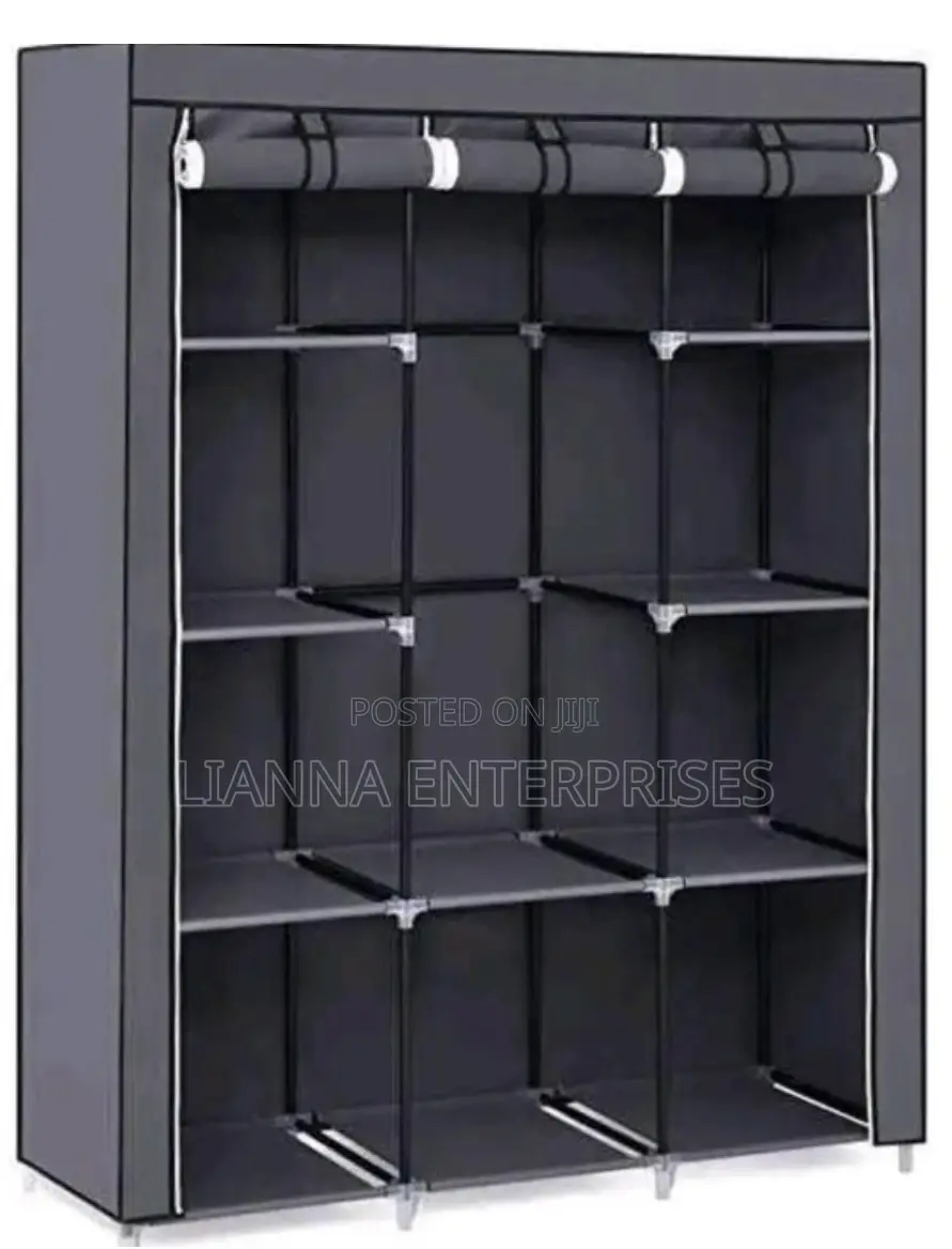 Metallic Wardrobe,Portable Wardrobe