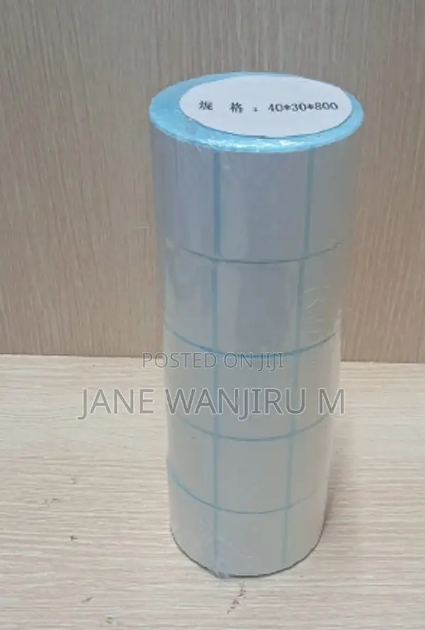 Professional 40×30mm Thermal Sticker Roll – 800 Pieces