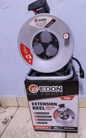 Edon Extension Reel/25m by 2.5mm Extension Reel