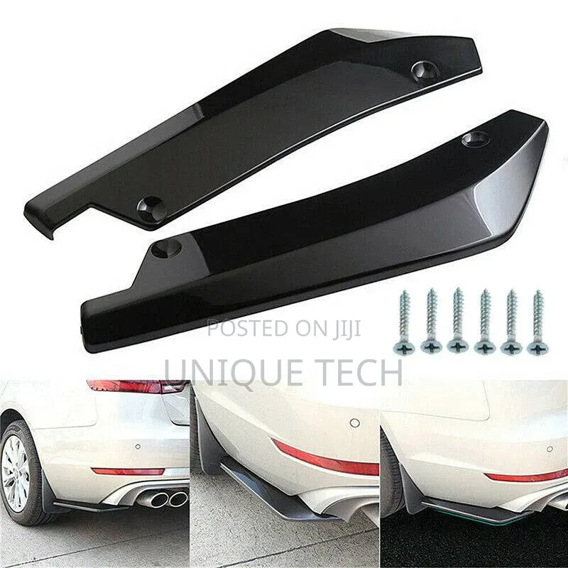 2pcs Universal Rear Bumper Splitters Diffuser Splitters