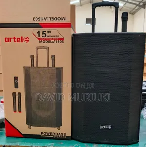 15 Inches Artel A1503 Rechargeable Trolley Speaker