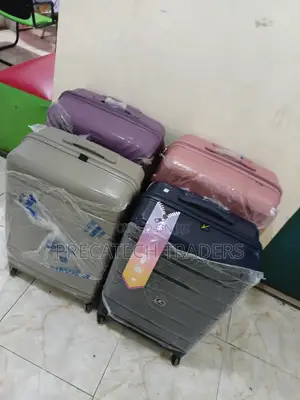 4-in-1 Rubber Travel Suitcase Set – 4 Wheels