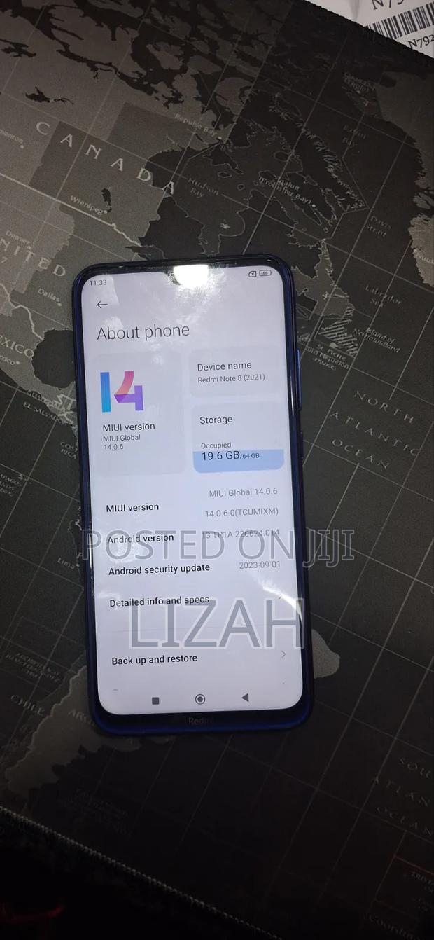 Xiaomi Redmi Note 8 64 GB Blue - thumbnail 3