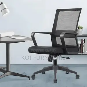 Office Chairs; Mesh Task Kaptains Chair With Lumbar Support