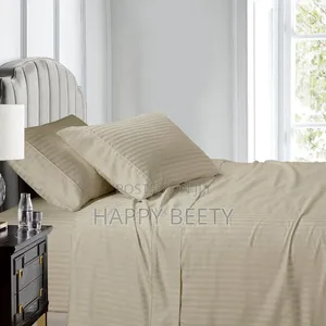 Cotton Stripped Bedsheet