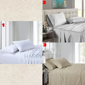 Cotton Stripped Bedsheet