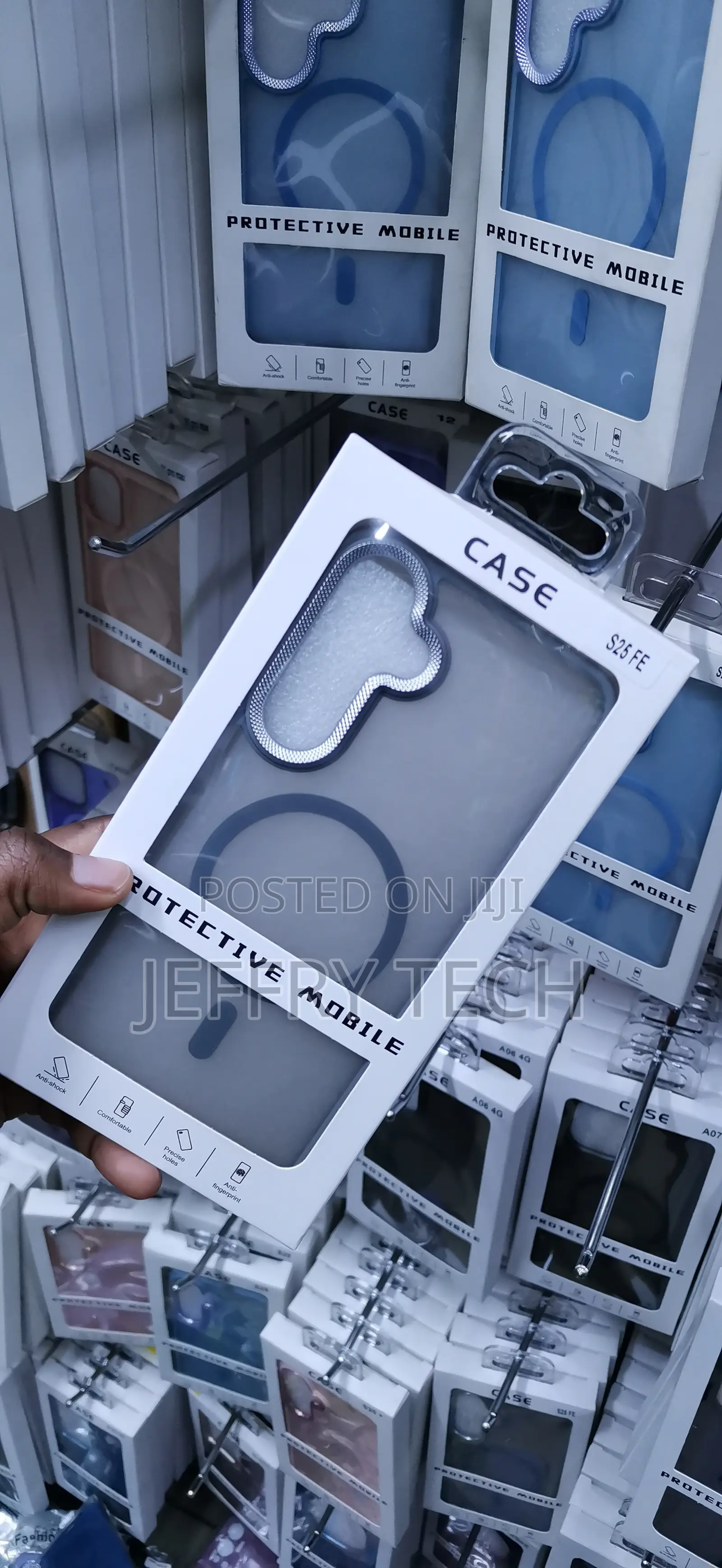 Samsung Galaxy S25 Fe Shock Absorbing Border Case