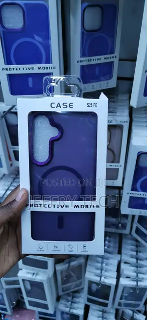 Samsung Galaxy S25 Fe Purple Textured Enhanced Style Case