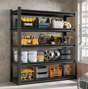 Steel Rack: Free Standing Modular Storage Rack