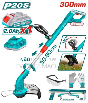 Total Tgtli20301 Lithium-Ion Grass Trimmer 20v