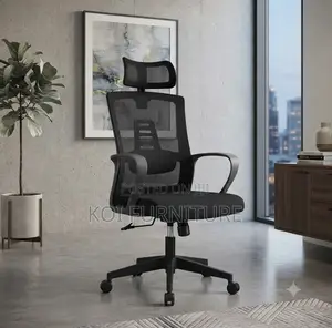 Office Chair; Ergonomic Task Chair With Adjustable Seat Height