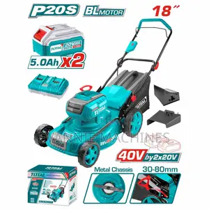 Total Tlmli20186 Cordless Lawn Mower 18" 40v(20v+20v)