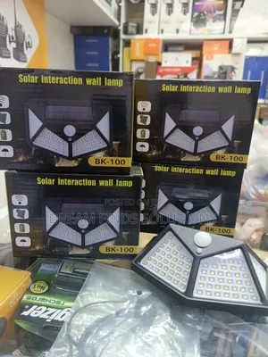 Bk-100 Solar Power Outdoor Wall Lamp – Bright 100 Led Security Light.N