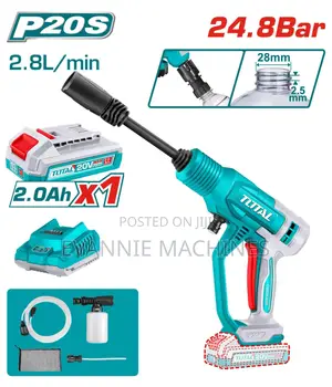 Total Tpwli20362 Cordless Pressure Washer 20v