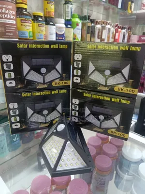 4 PCSBK-100 Outdoor Solar Wall Lamp 100 Led Motion Sensor Light