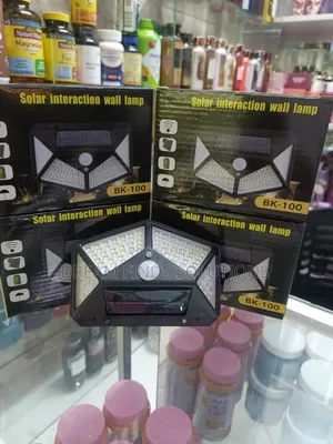 4 Bk-100 Solar Power Outdoor Wall Lamp – Bright 100 Led Security Light