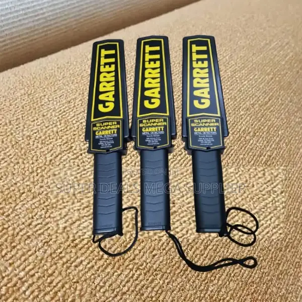 Accurate Garret Super Scanner Hand-held Metal Detector Scanner