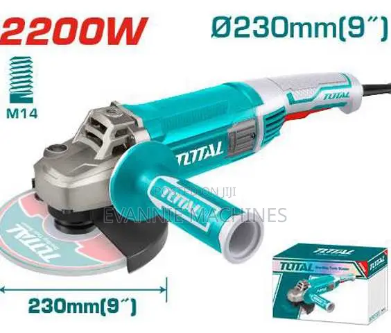Total Tg Angle Grinder 2200w 230mm