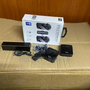 F15-2 Portable Wireless Lavalier Microphone With Noise Cancellation