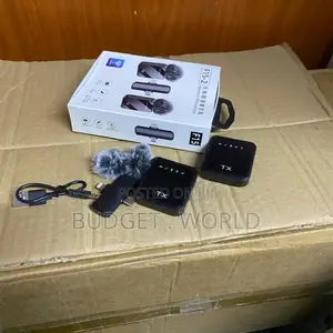 F15-2 Professional Wireless Lapel Microphone System for Content Creato