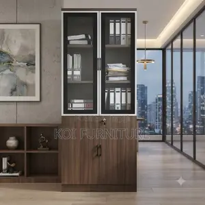 Office Cabinet; Two Doors Elegant Professional Setting Cabinet