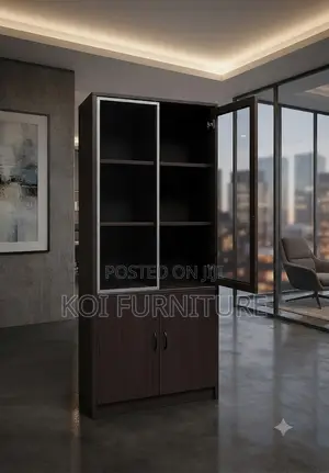 Office Cabinet; Two Doors Elegant Professional Setting Cabinet