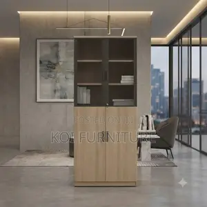 Office Cabinet; Two Doors Elegant Professional Setting Cabinet