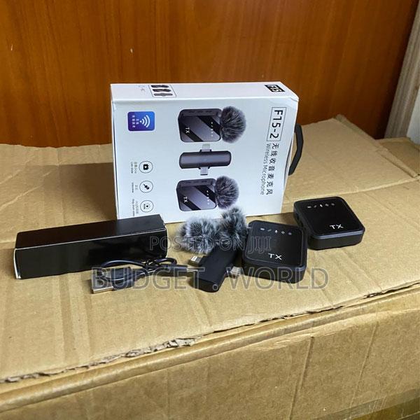 F15-2 Mini Wireless Lavalier Mic for Online Classes Video Recording - main view