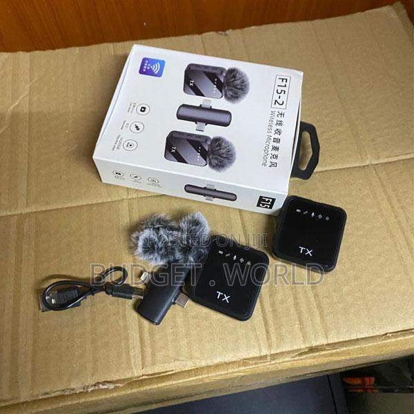 F15-2 Dual Clip-on Wireless Microphone With Intelligent Noise Reducti