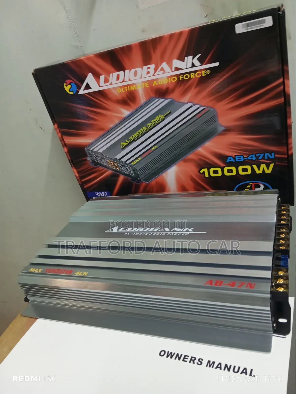 Audiobank Ultimate Audio Force Amplifier