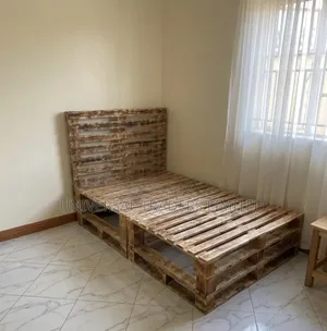Rustic 4×6 Pallet Bed -Durable Clean Finish. BBN