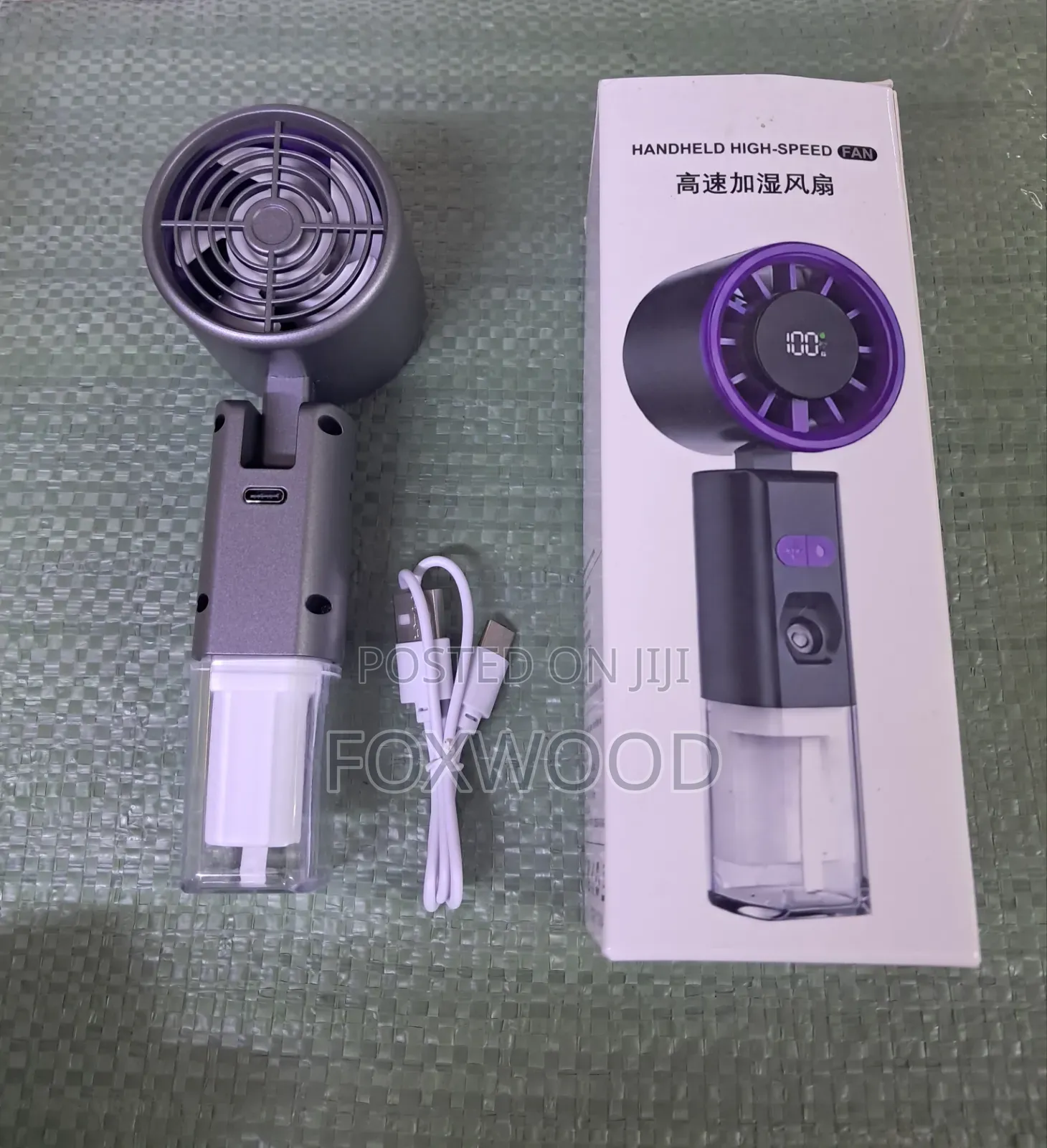 Portable Handheld Misting Fan