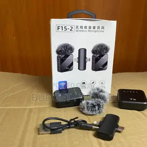 F15-2 Universal Wireless Microphone for Vlogging, Meetings Presentat