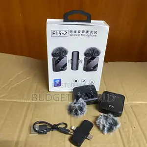 F15-2 Universal Wireless Microphone System for Android Ios Devices