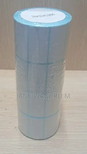 50×25mm Thermal Barcode Labels – 1000pcs