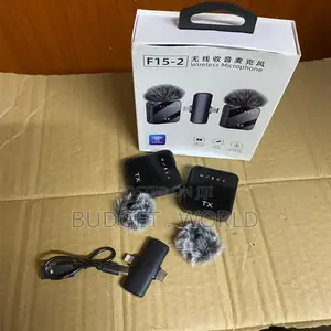 F15-2 Hd Wireless Lavalier Microphone for Content Creators Influenc