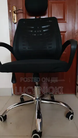 Ergonomic Mesh Office Chair With Headrest