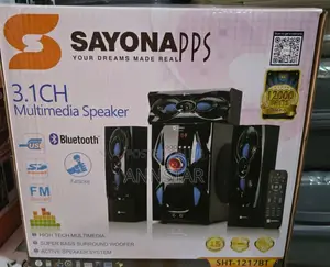 3.1ch Sayona SHT 1217 Bt Home Theater System Bluetooth/Fm/Usb.