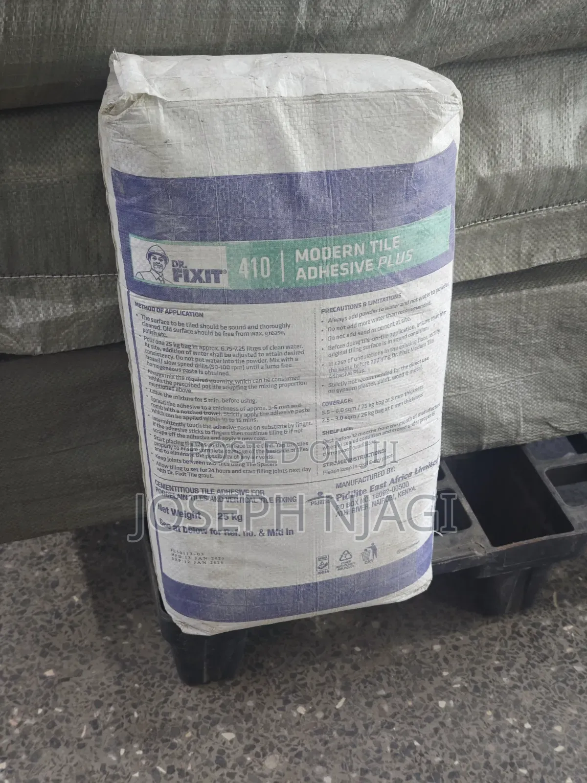 Tile Adhesive Plus
25kg