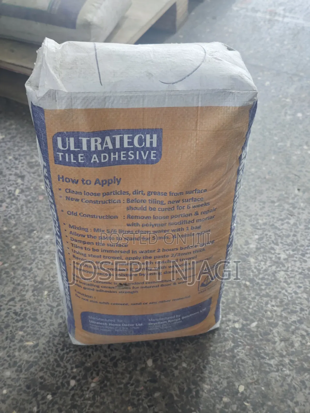 Durafix Granite Marble Adhesive.