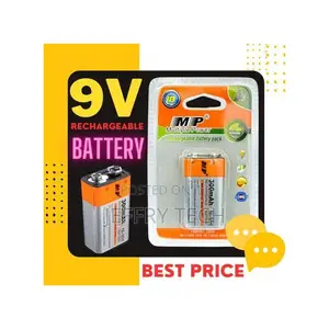 Mp 9v Rechargeable Microphone Battery - 1pc